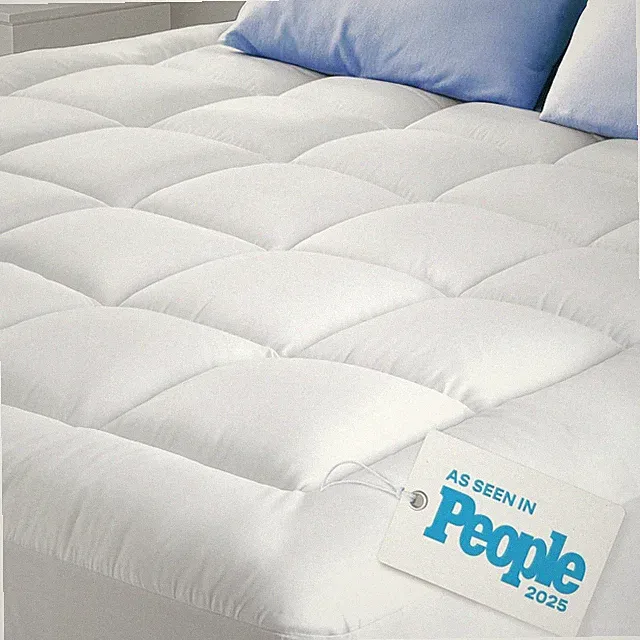 4 Inches Thick Mattress Topper Quilted Cooling Mattress Topper Pad 1200 GSM USA