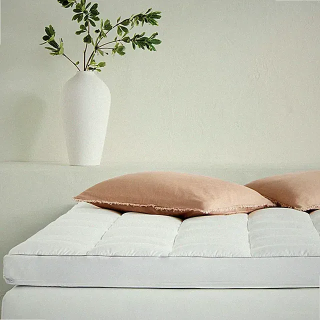 King Premium Cooling 4" Dual Layer Memory Foam Mattress Topper - Casaluna