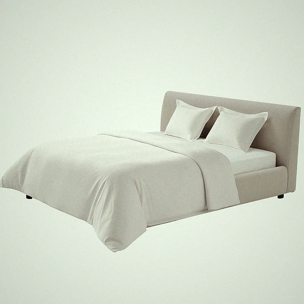 Queen Duvet Cover Set, 100% Cotton, 3 Pieces Bedding Set Queen Size with 1 Duvet
