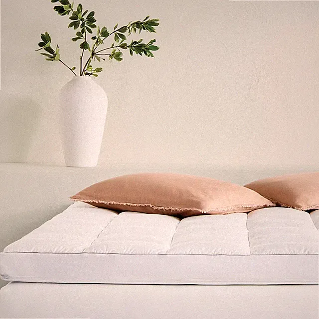 Queen Premium Cooling 4" Dual Layer Memory Foam Mattress Topper - Casaluna