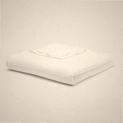 Threshold Throw Bed Blanket Oversized Cotton 92x90 Lightweight White Full/Queen